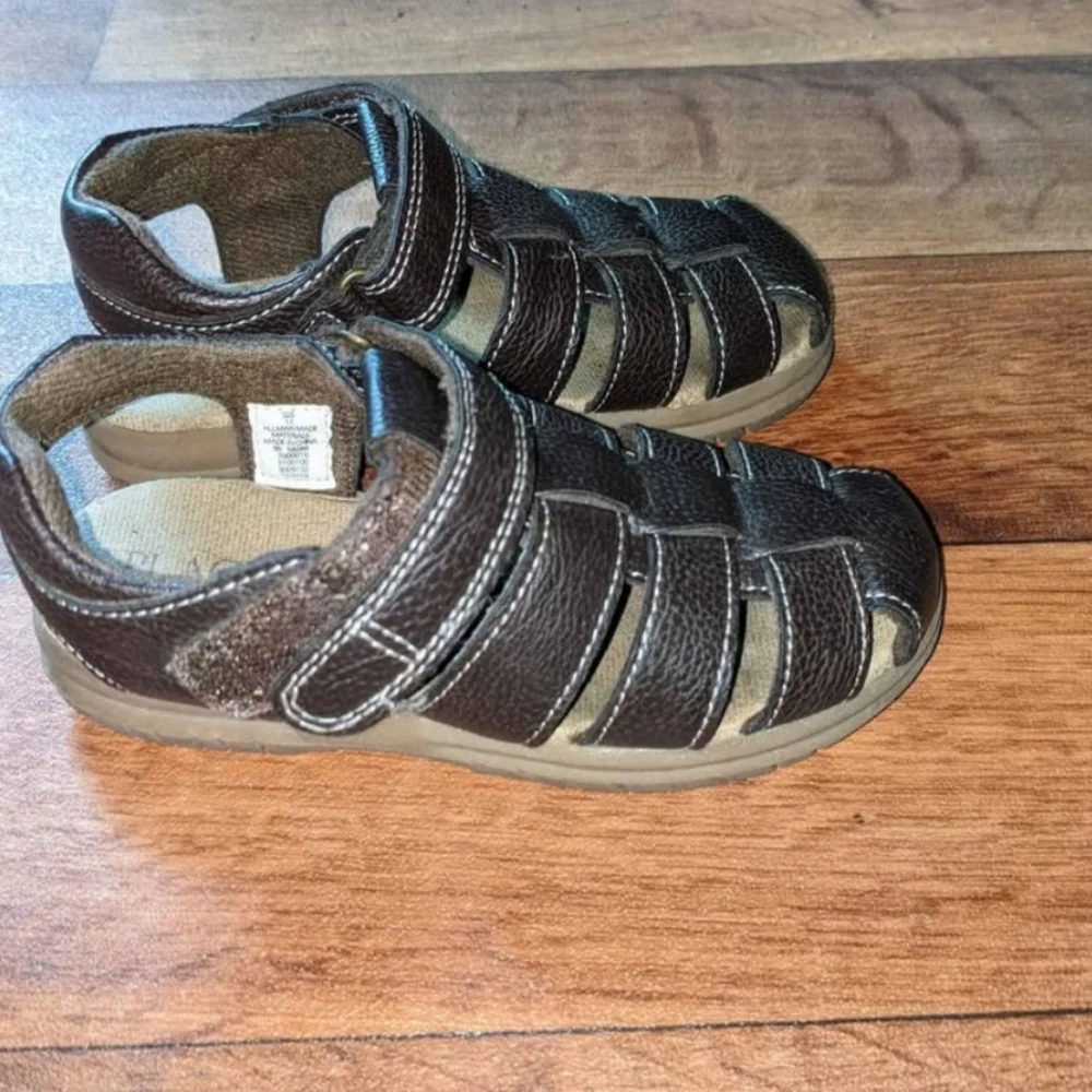Boys Fisherman Sandals Size 11c ‎ Toddlers Brown